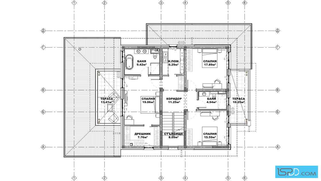 План на втори етаж
