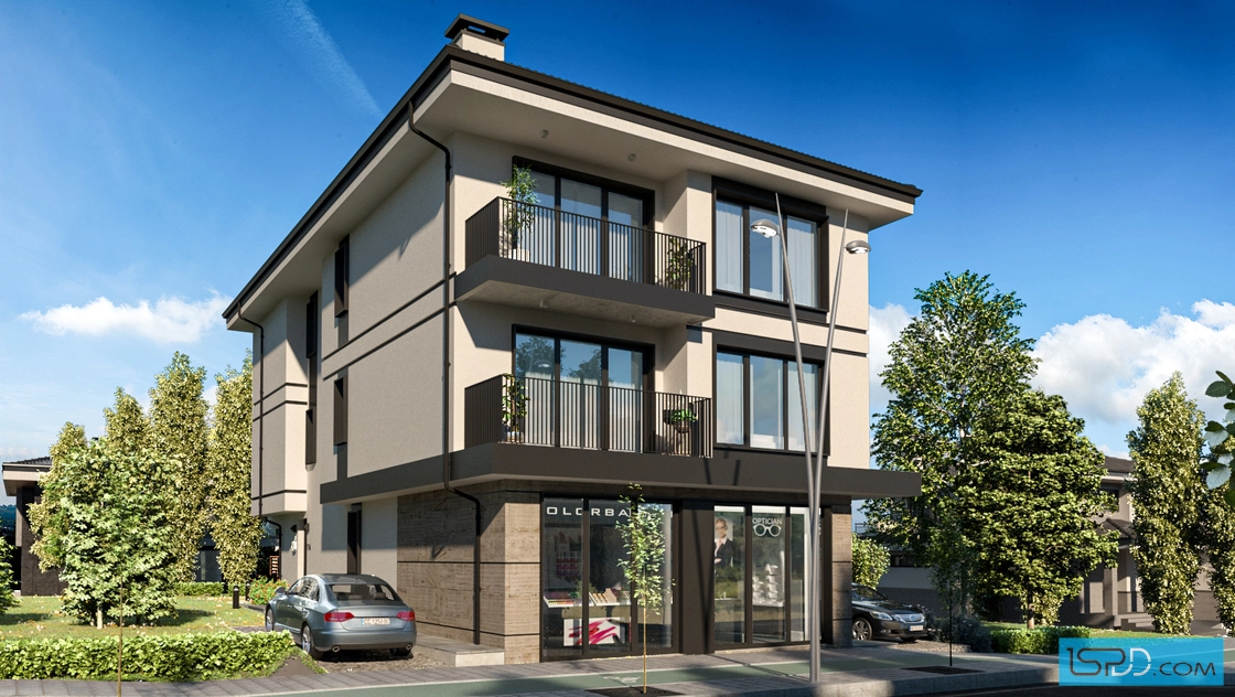 Проект на двуфамилна къща в гр. Айтос