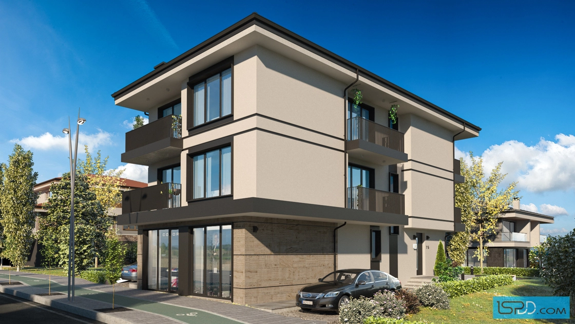 Проект на двуфамилна къща в гр. Айтос