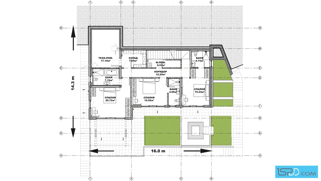 План на първи етаж