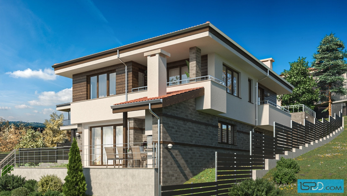 Проект на къща в гр. Банкя