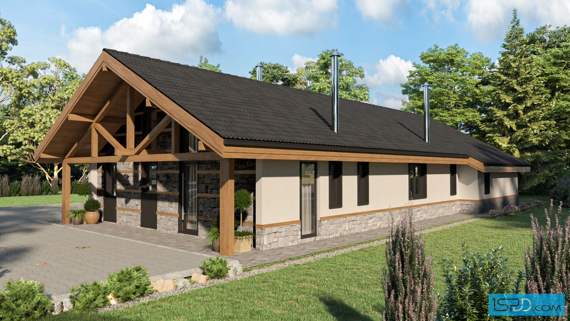 Проект на къща в с. Баня