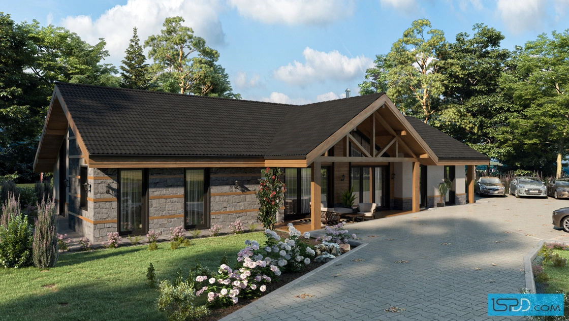 Проект на къща в с. Баня