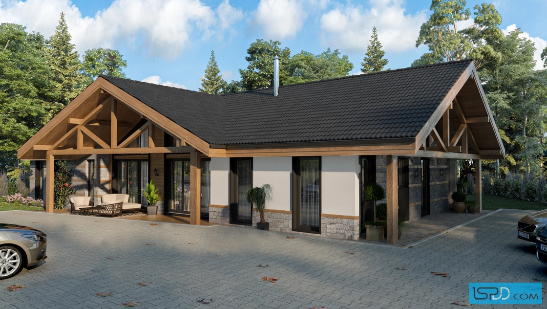 Проект на къща в с. Баня