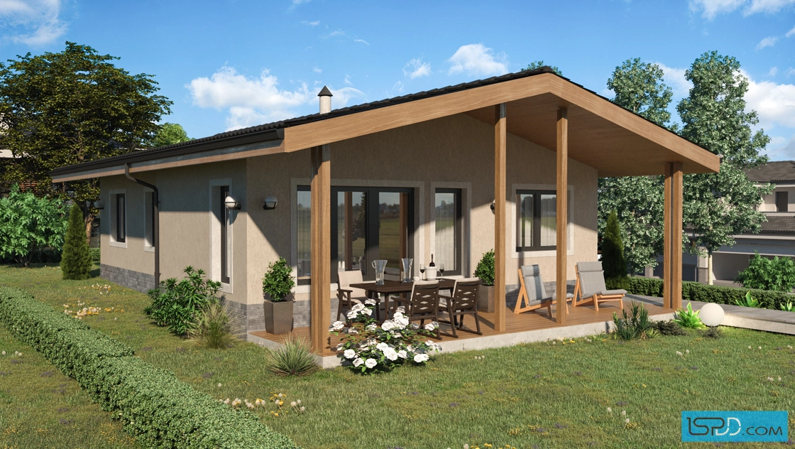 Проект на къща в гр. Божурище