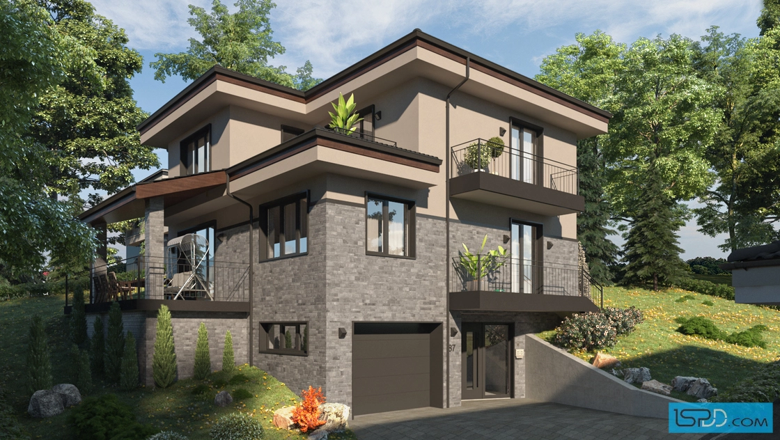 Проект на къща в с. Герман