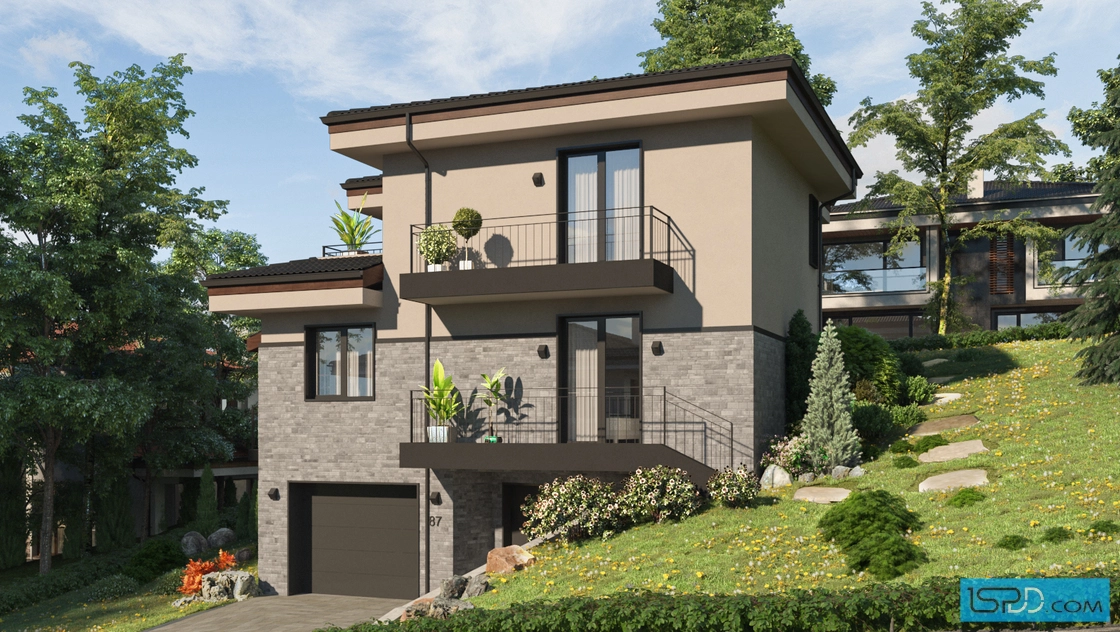 Проект на къща в с. Герман