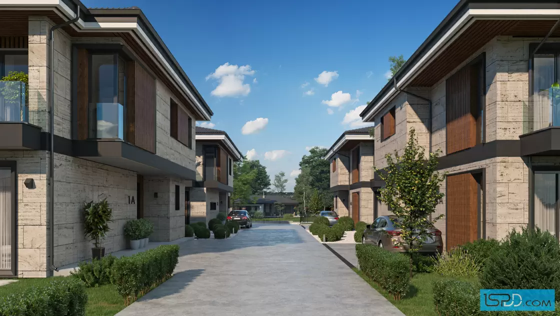 Проект на къща в м. Косанин дол, гр. София