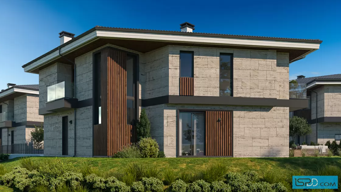 Проект на къща в м. Косанин дол, гр. София