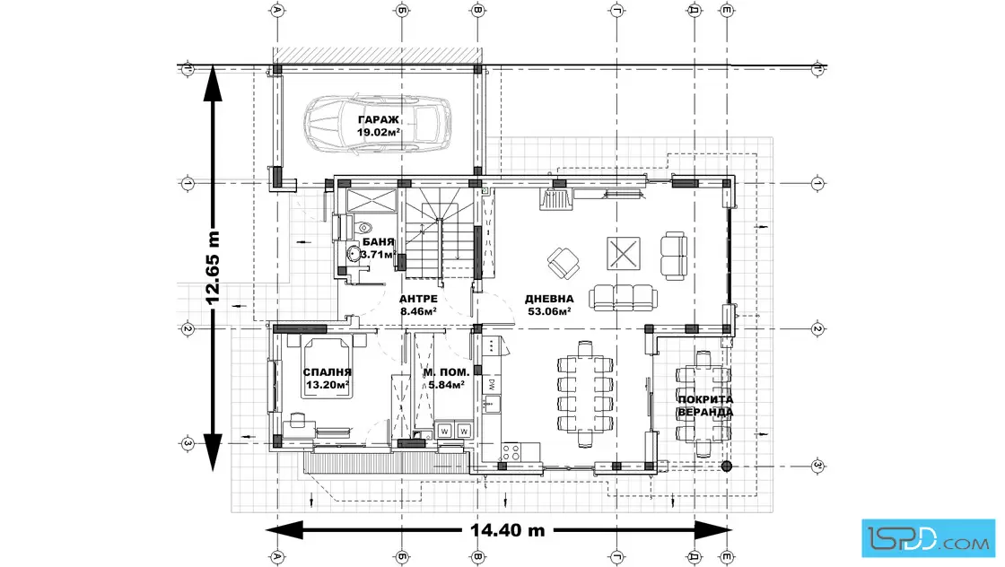План на първи етаж
