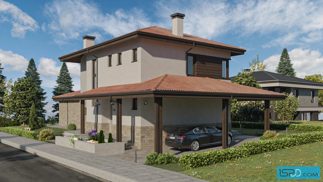 Проект на къща в с. Нови Хан