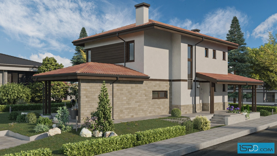 Проект на къща в с. Нови Хан