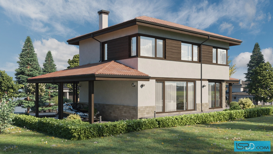 Проект на къща в с. Нови Хан