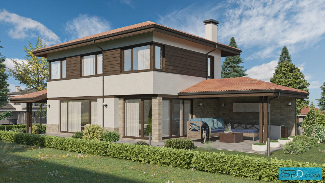 Проект на къща в с. Нови Хан