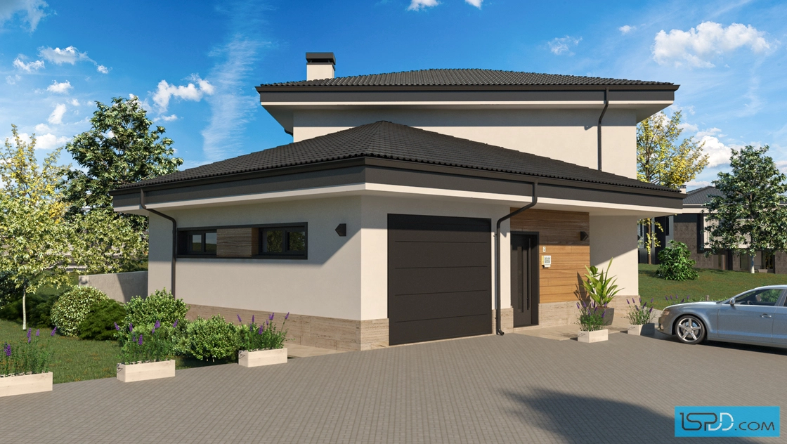 Проект на къща в с. Пауново