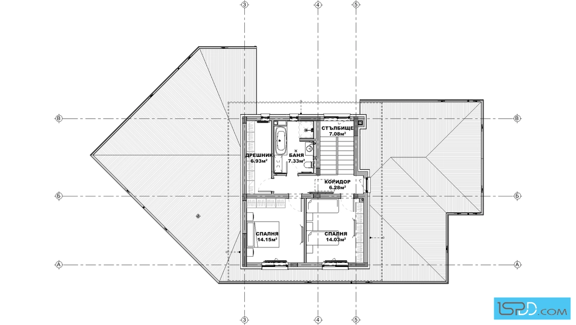 План на втори етаж