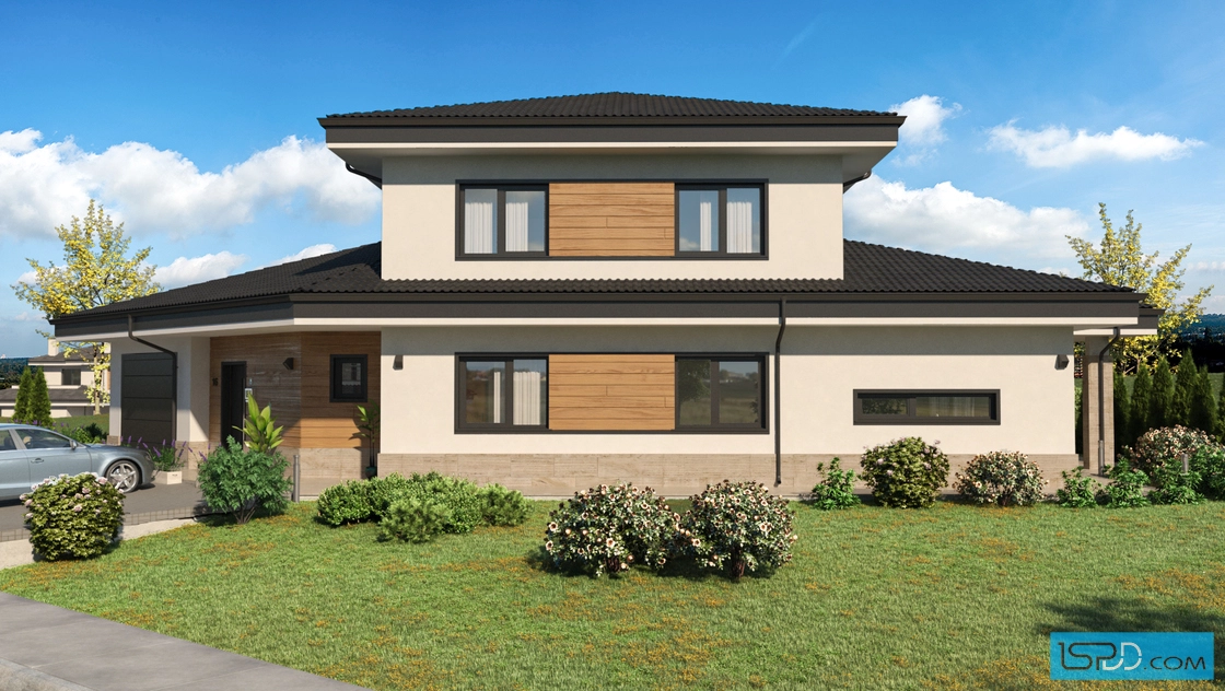 Проект на къща в с. Пауново