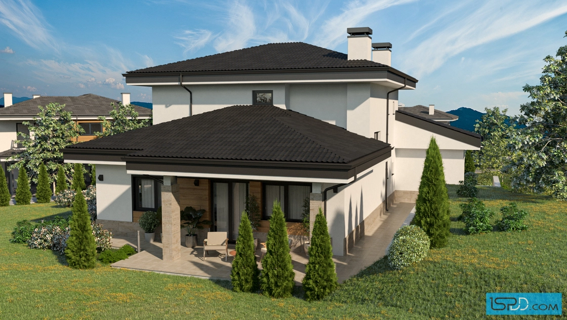 Проект на къща в с. Пауново