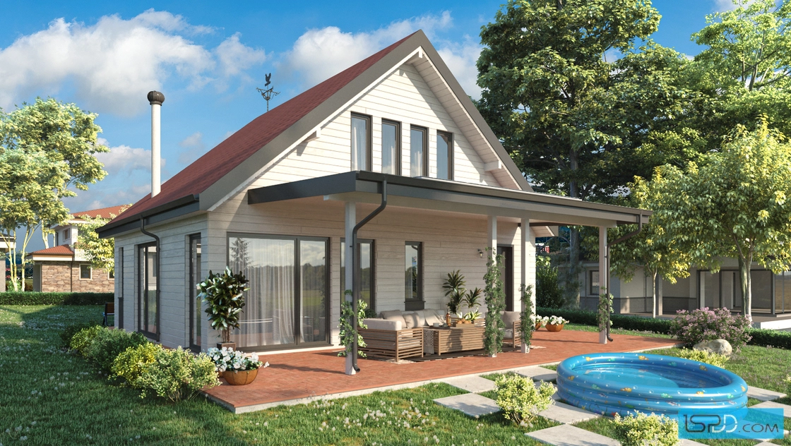 Проект на къща в с. Побит камък