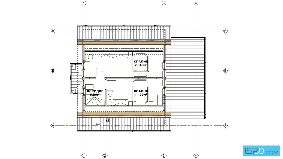 План на втори етаж