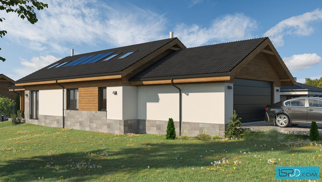 Проект на къща в гр. Нови Искър