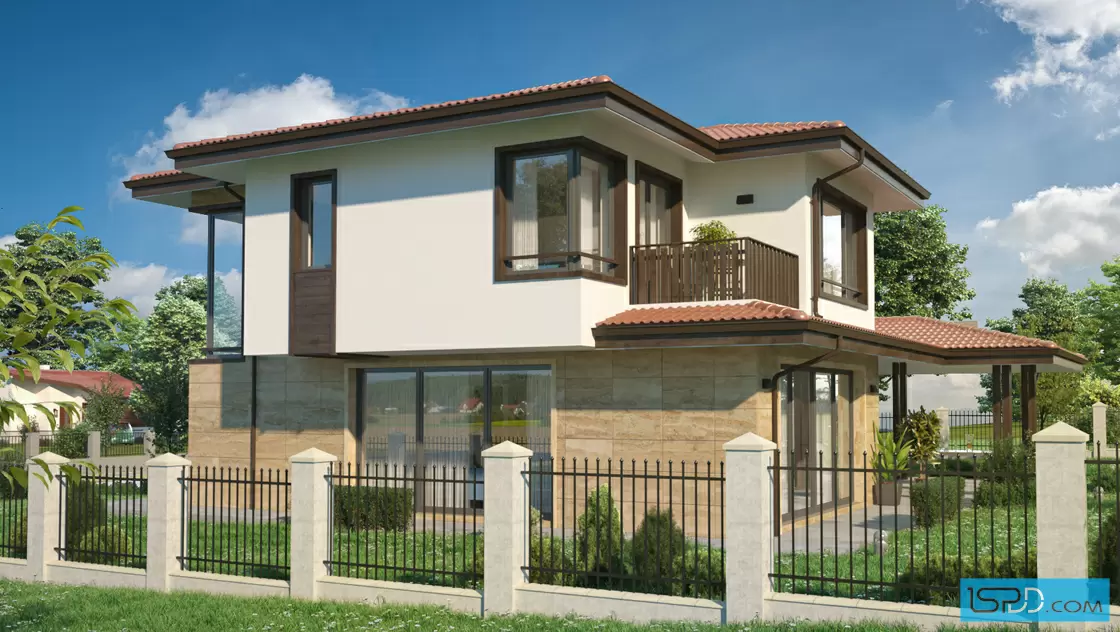 Проект на къща в гр. Правец