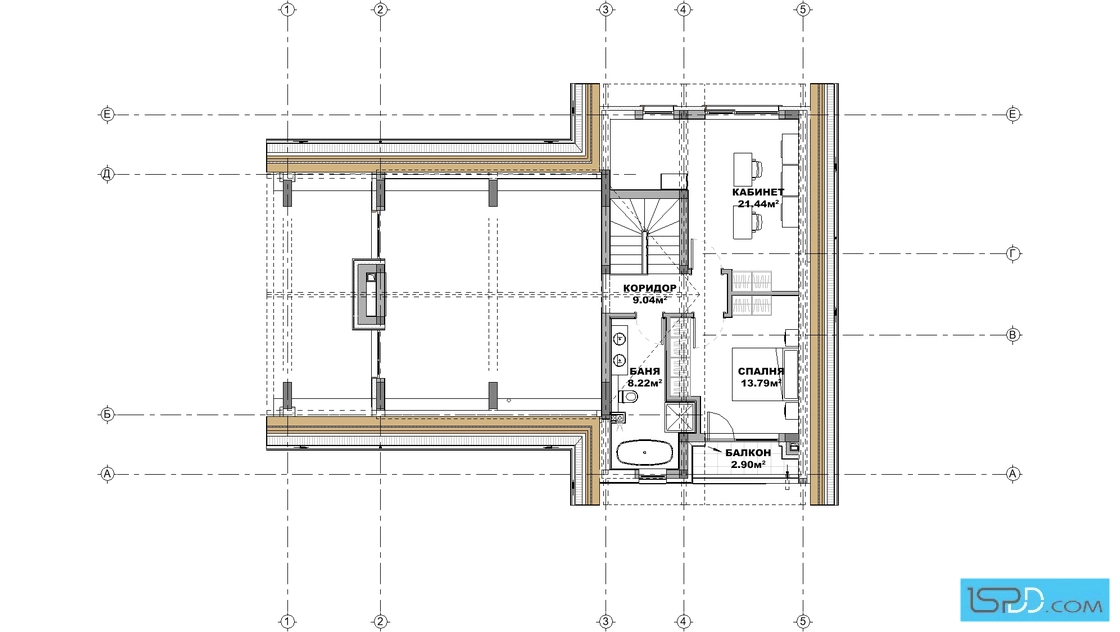 План на втори етаж