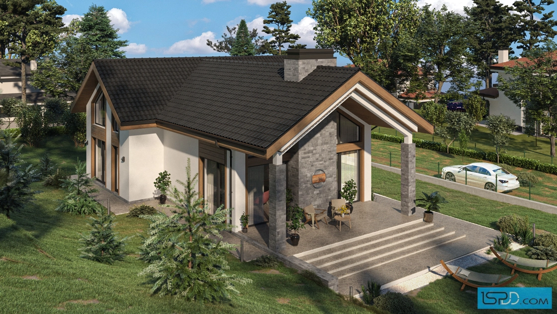 Проект на къща в с. Рельово