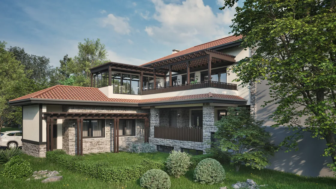 Проект на къща в гр. Самоков