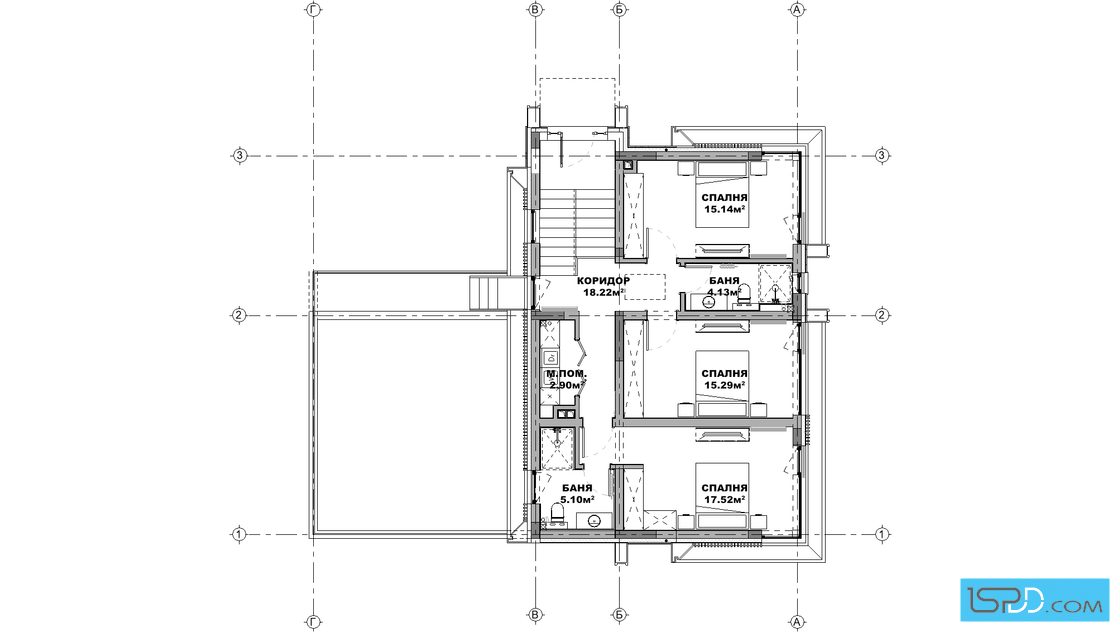 План на втори етаж