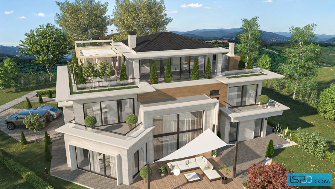 Проект на къща в гр. Златица