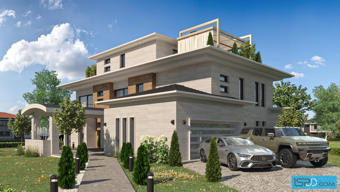 Проект на къща в гр. Златица