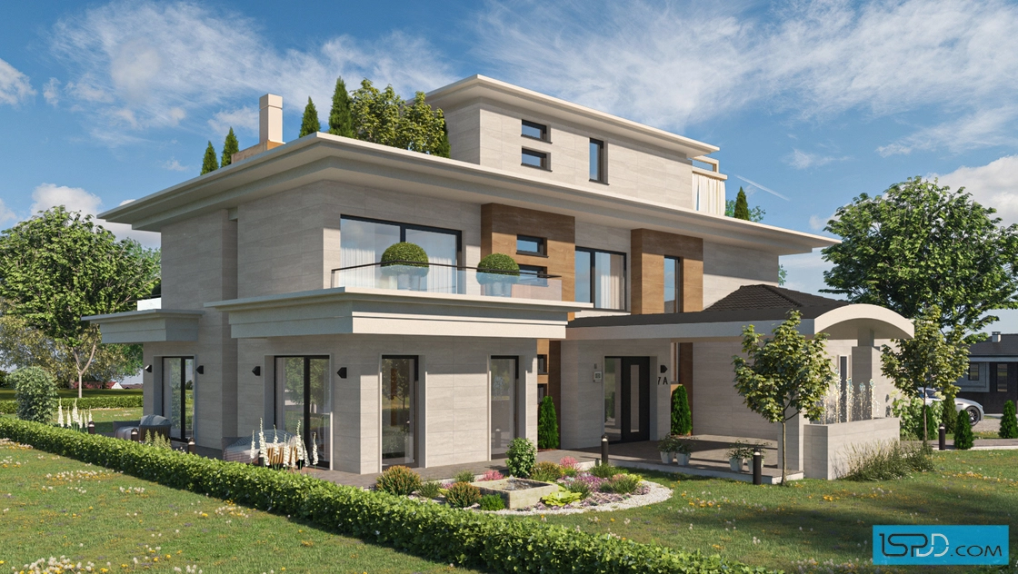 Проект на къща в гр. Златица