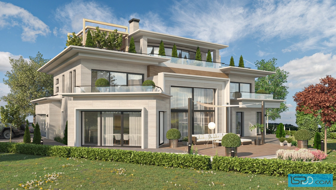 Проект на къща в гр. Златица