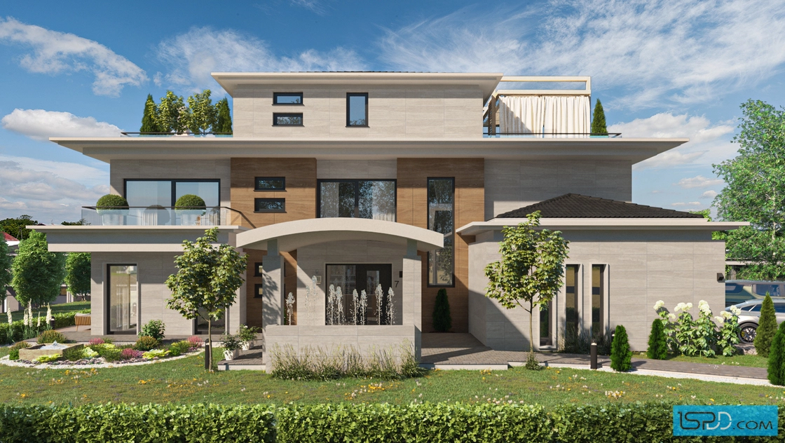 Проект на къща в гр. Златица