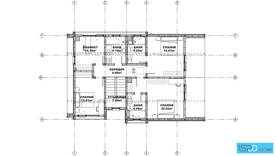 План на втори етаж