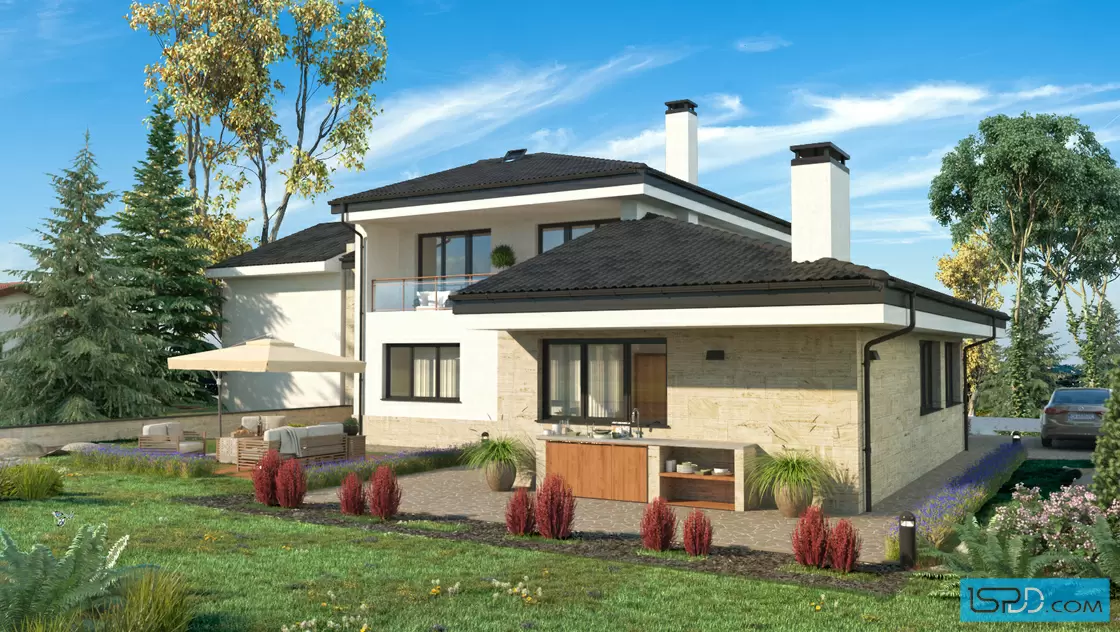 Проект на къща в гр. Ботевград