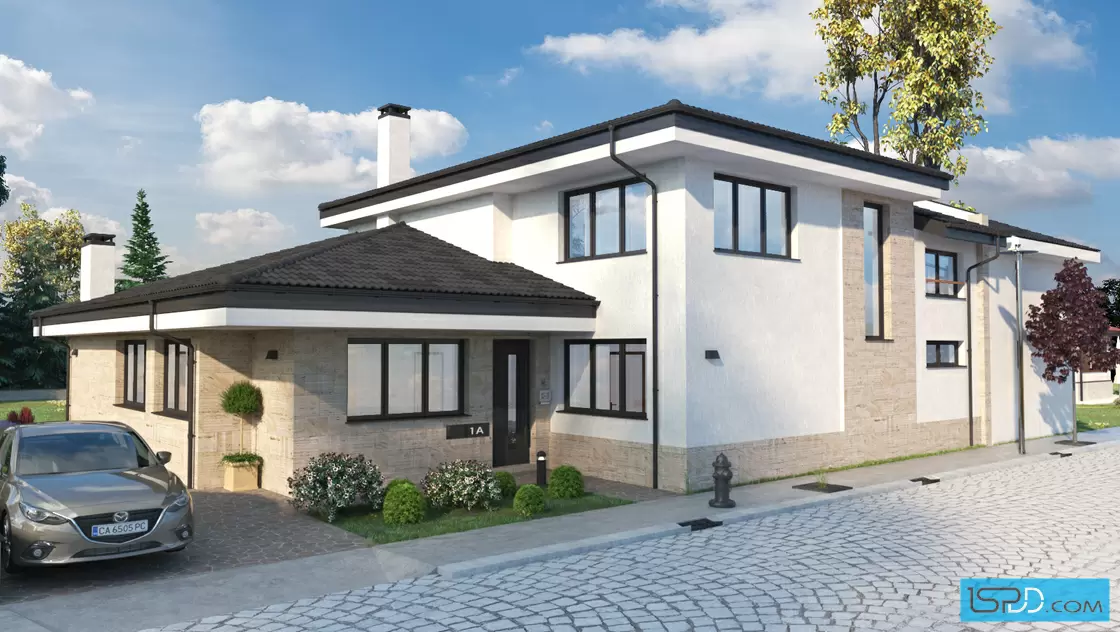 Проект на къща в гр. Ботевград