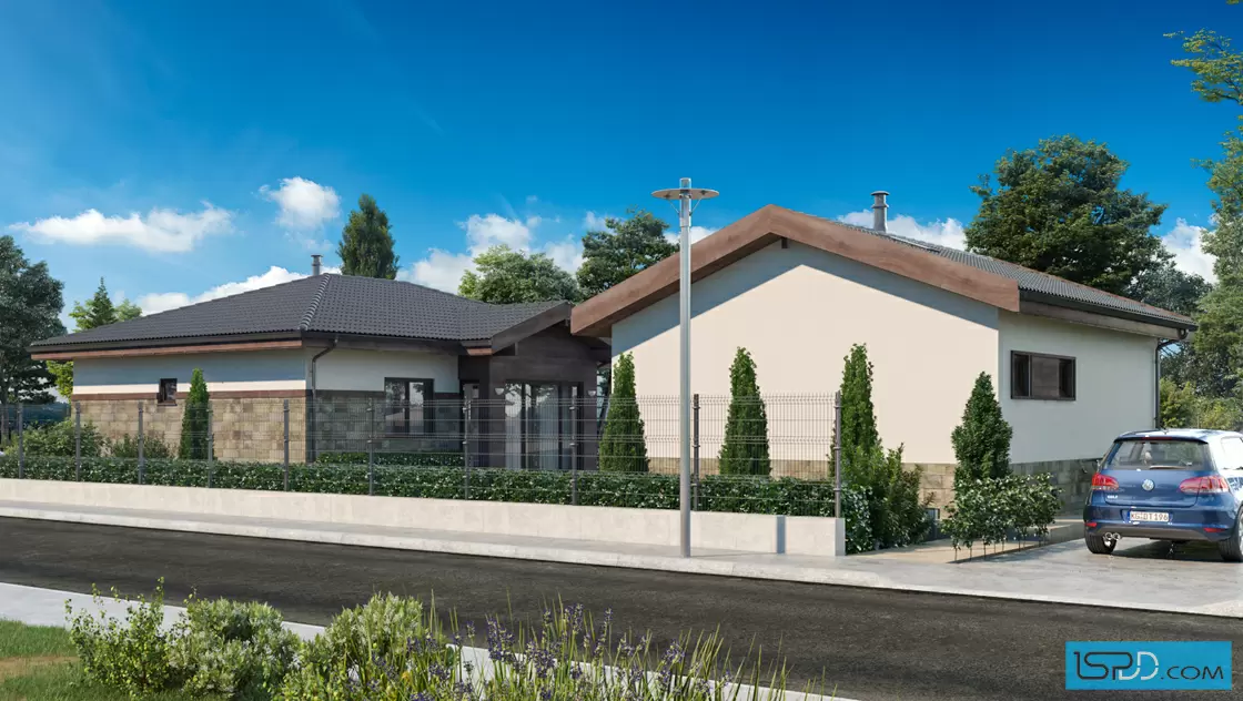 Проект на къща в с. Долна Диканя