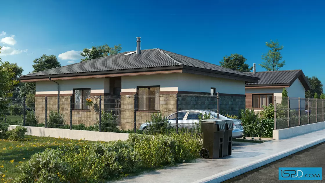 Проект на къща в с. Долна Диканя