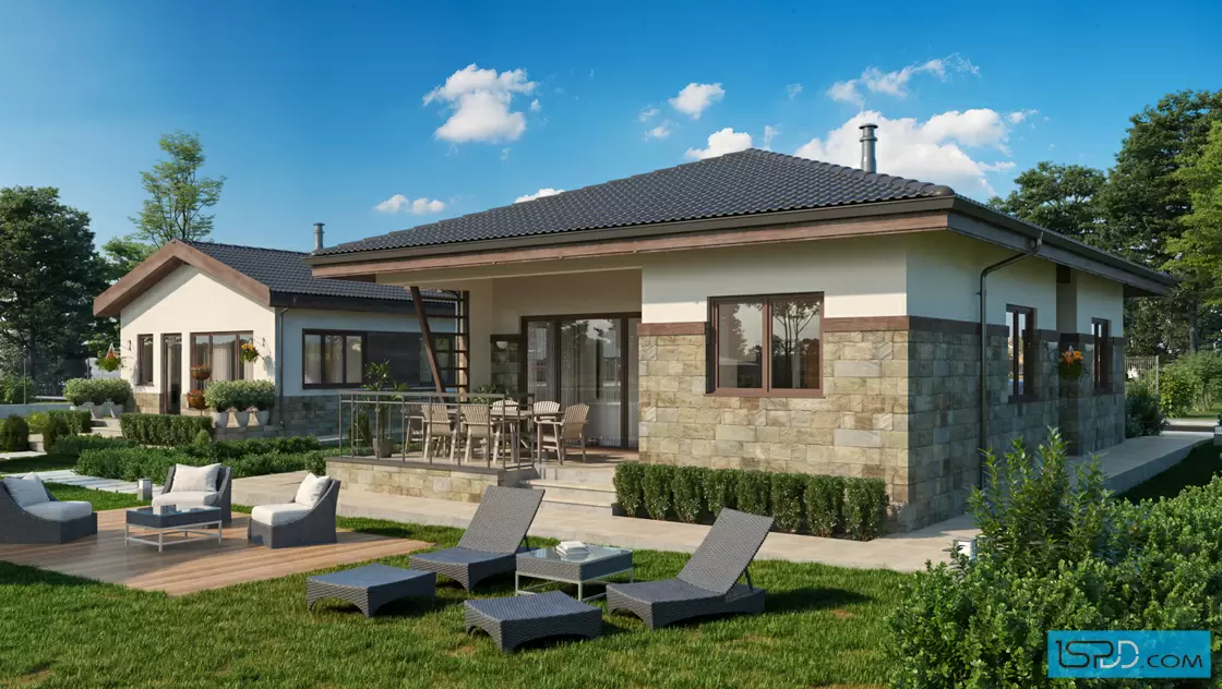 Проект на къща в с. Долна Диканя