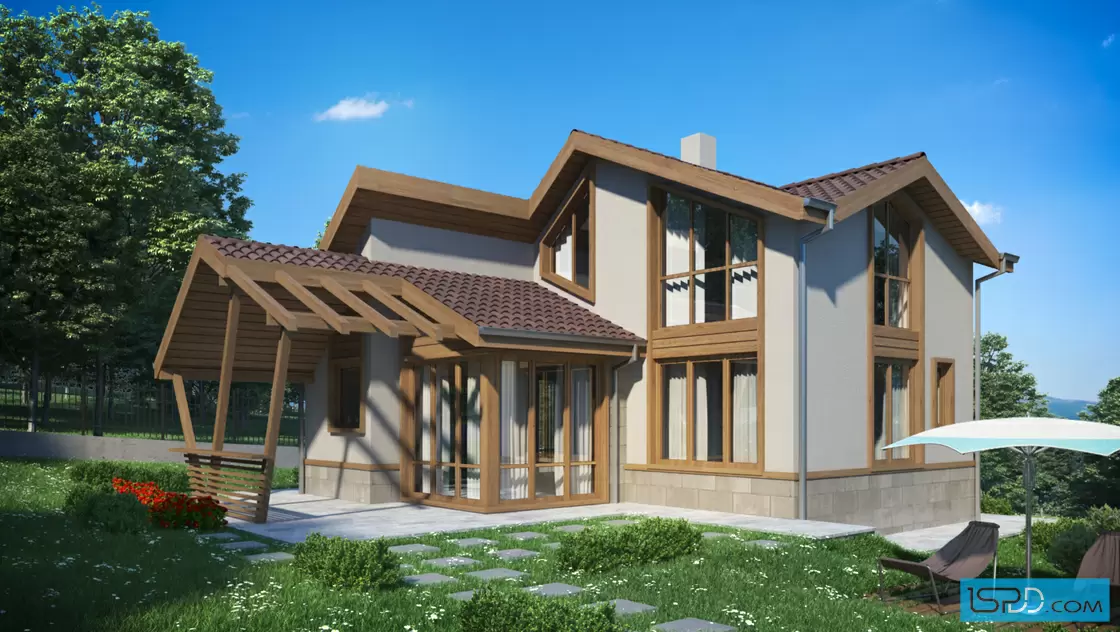 Проект на къща в с. Горна Малина