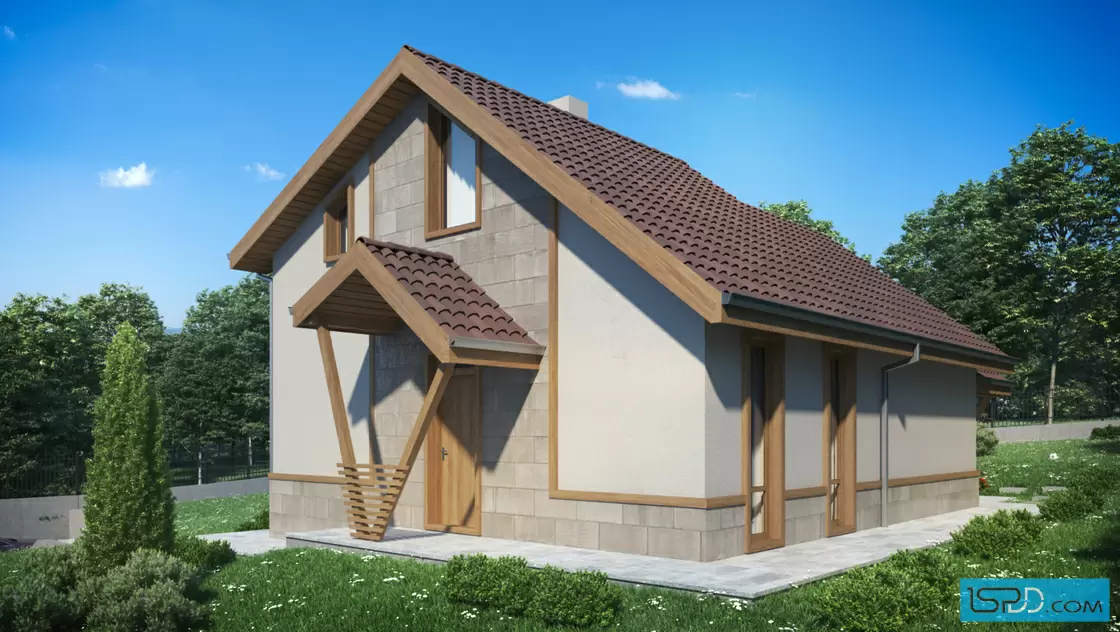 Проект на къща в с. Горна Малина