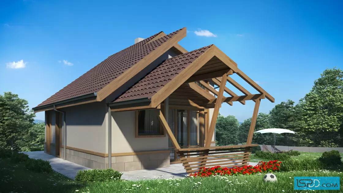 Проект на къща в с. Горна Малина