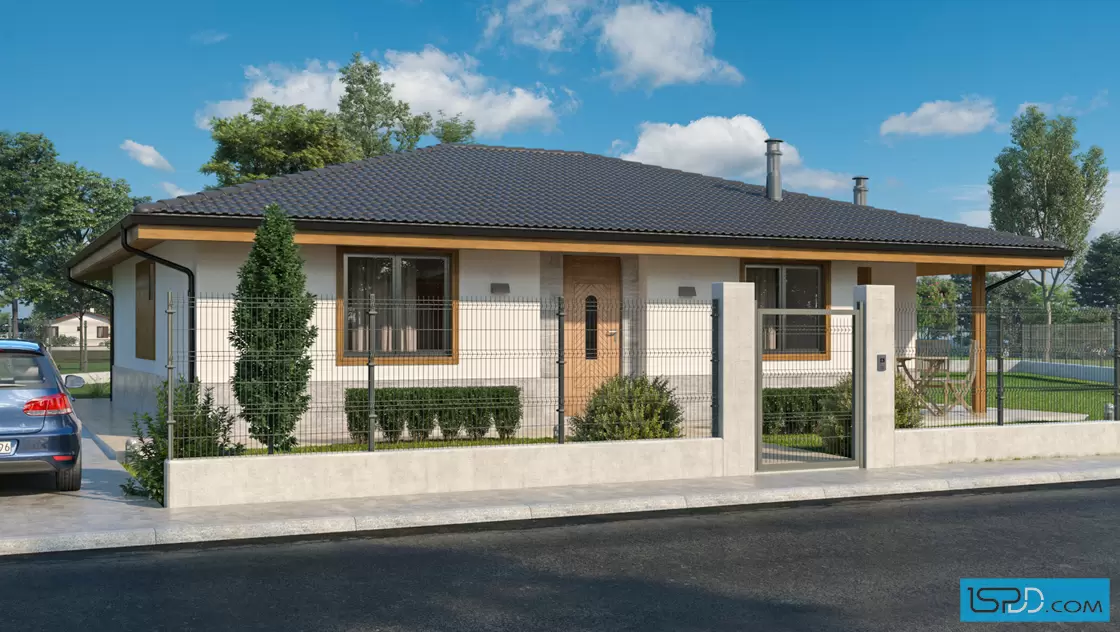 Проект на къща в с. Хераково