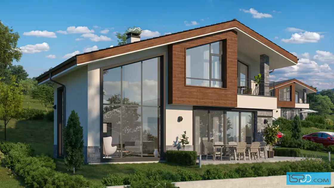 Проект на къща в гр. Хисаря