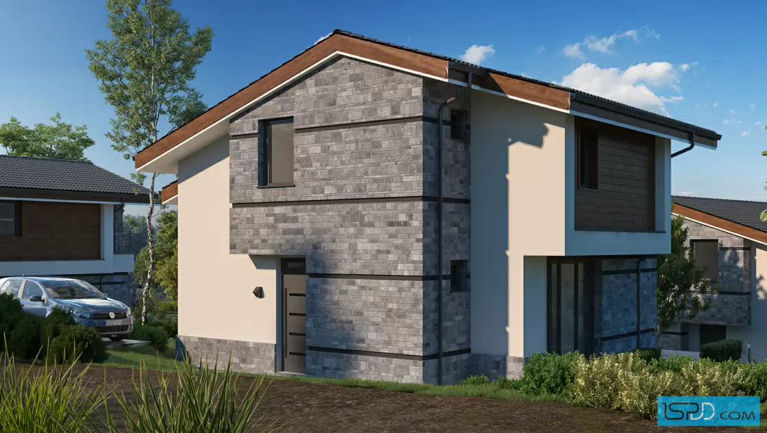 Проект на къща в гр. Хисаря
