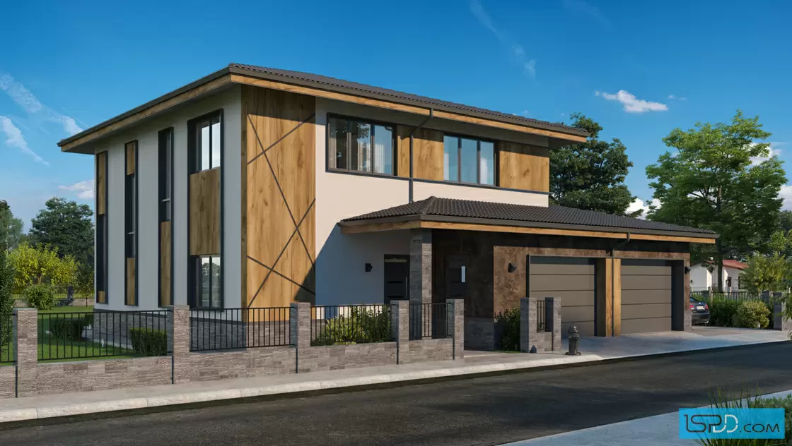 Проект на къща в гр. Мартен