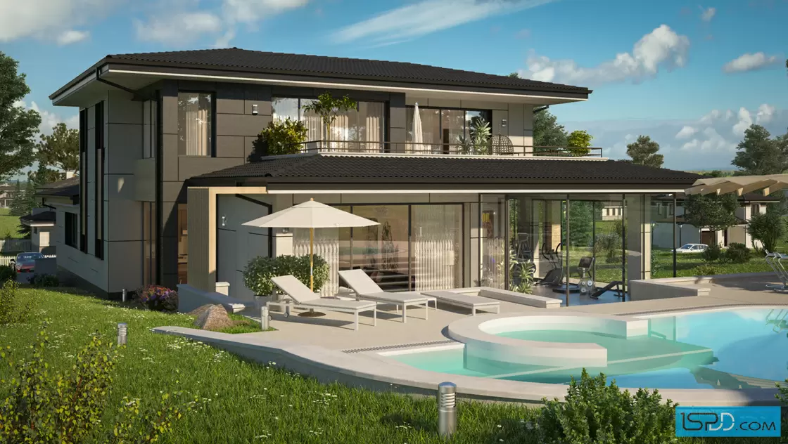 Проект на къща в гр. Петрич