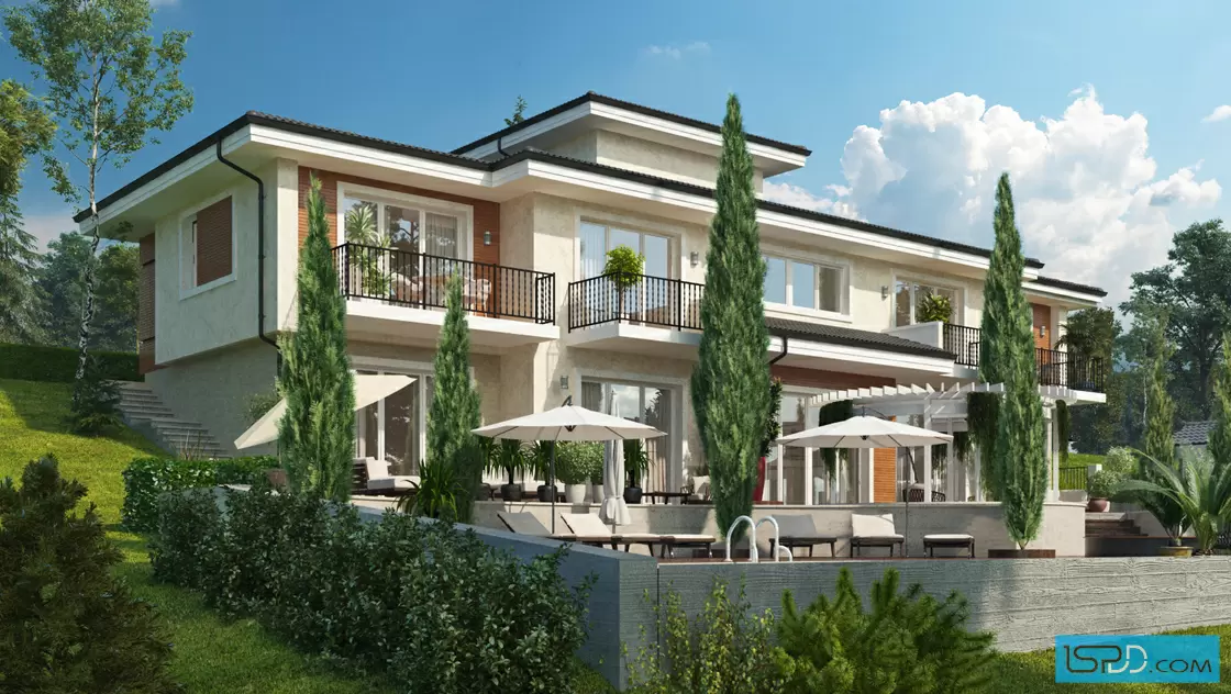 Проект на къща в с. Рупите